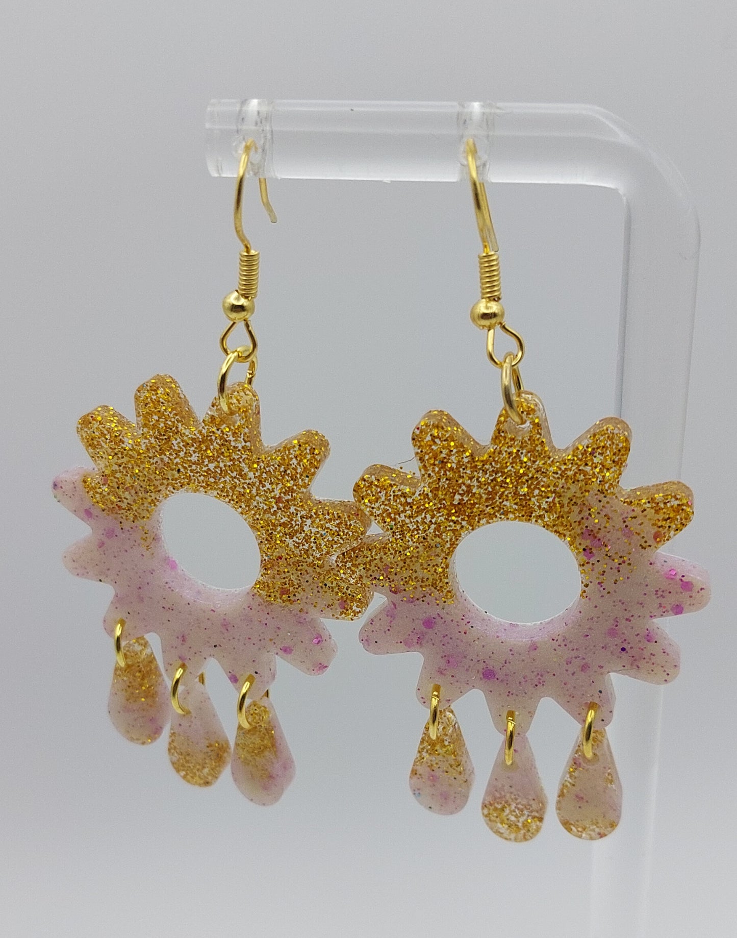 Luxe Sunburt Dangles