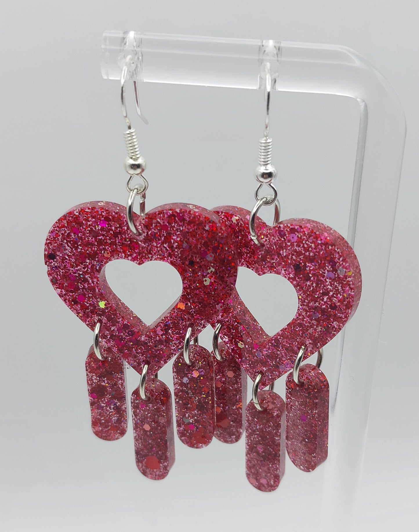 Sparkle Drop Hearts