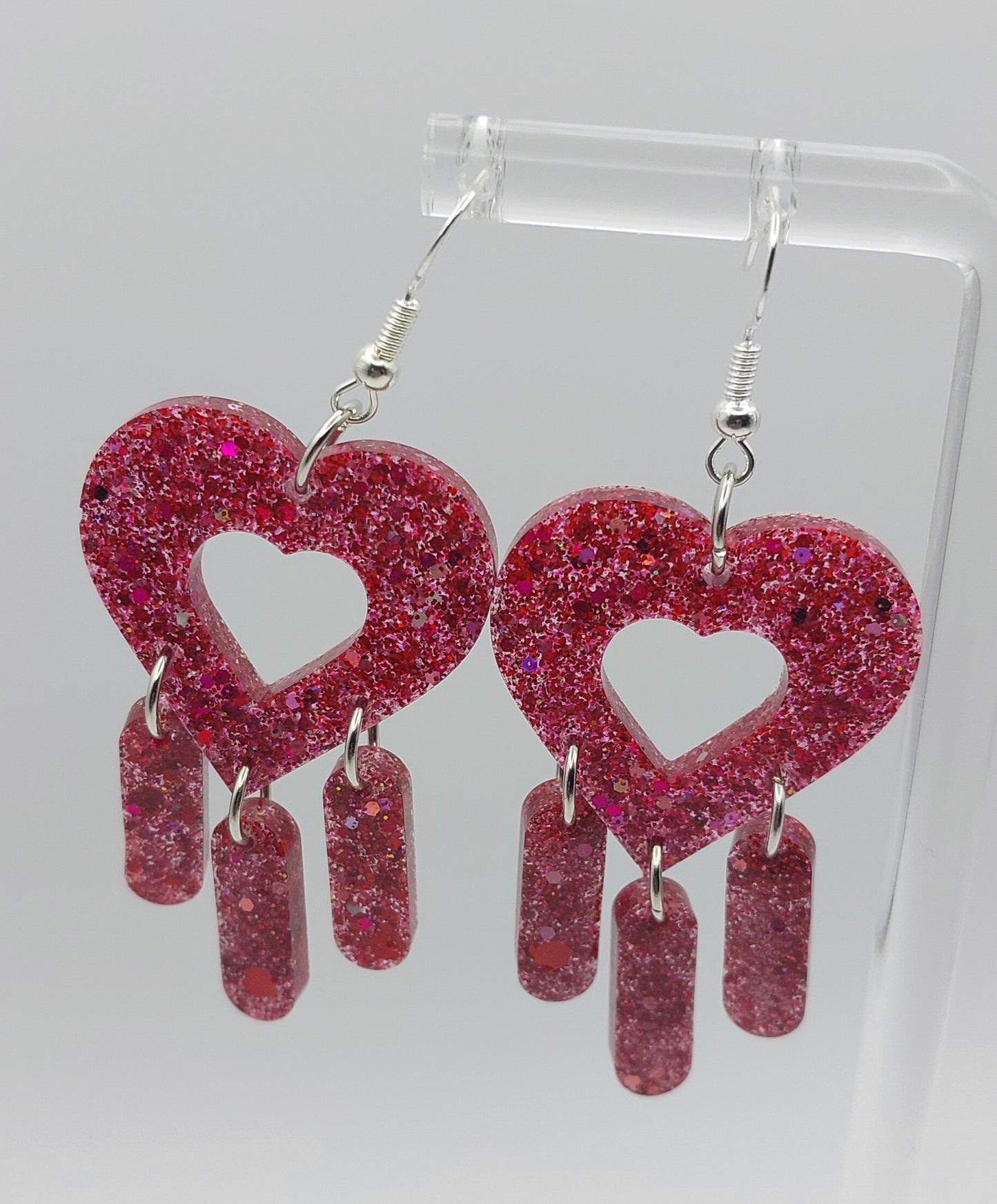 Sparkle Drop Hearts