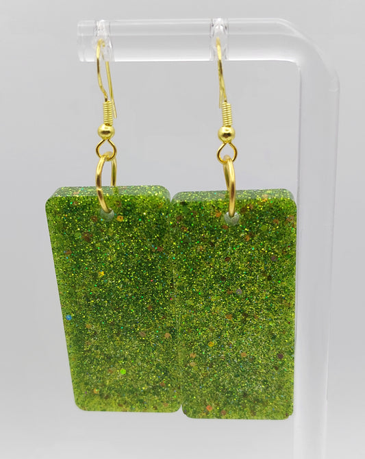 Green Speckled Drops