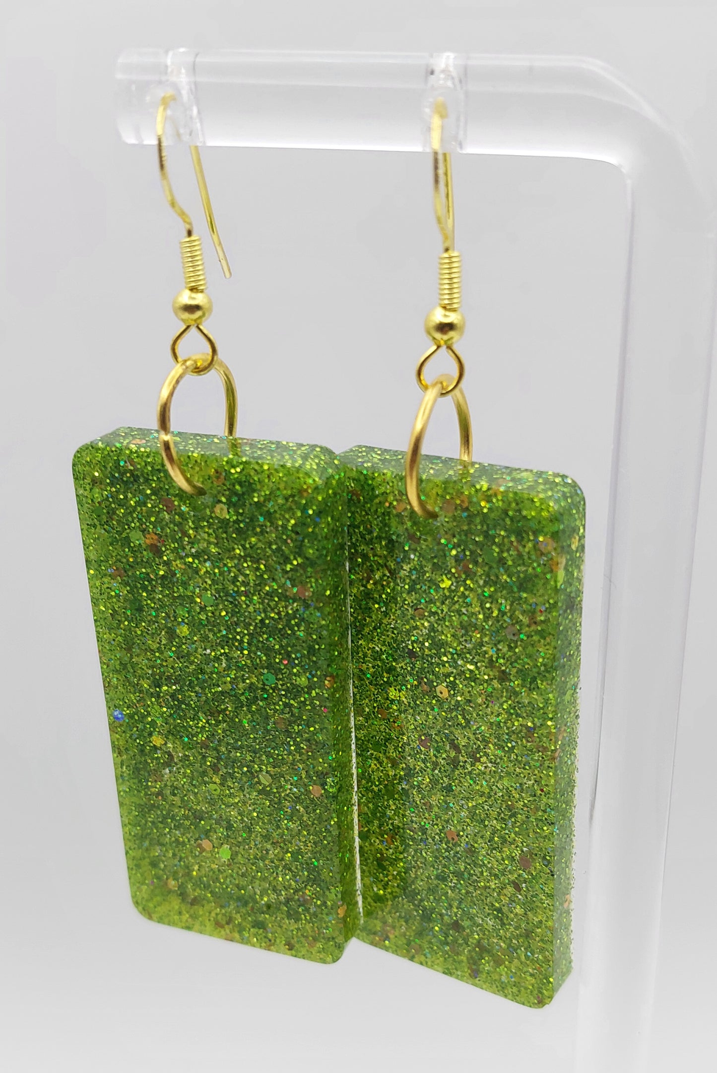 Green Speckled Drops