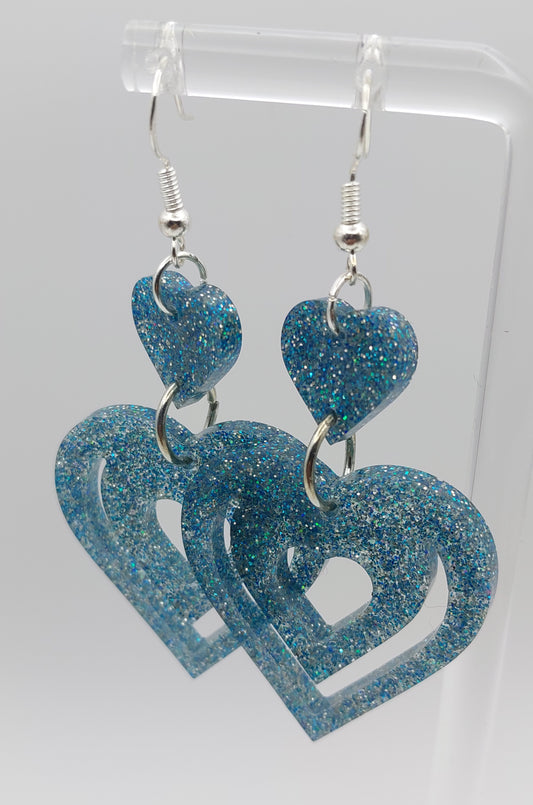 Double hearts w/Topper